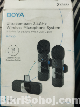 Boya By V-20 Wireless Microphone